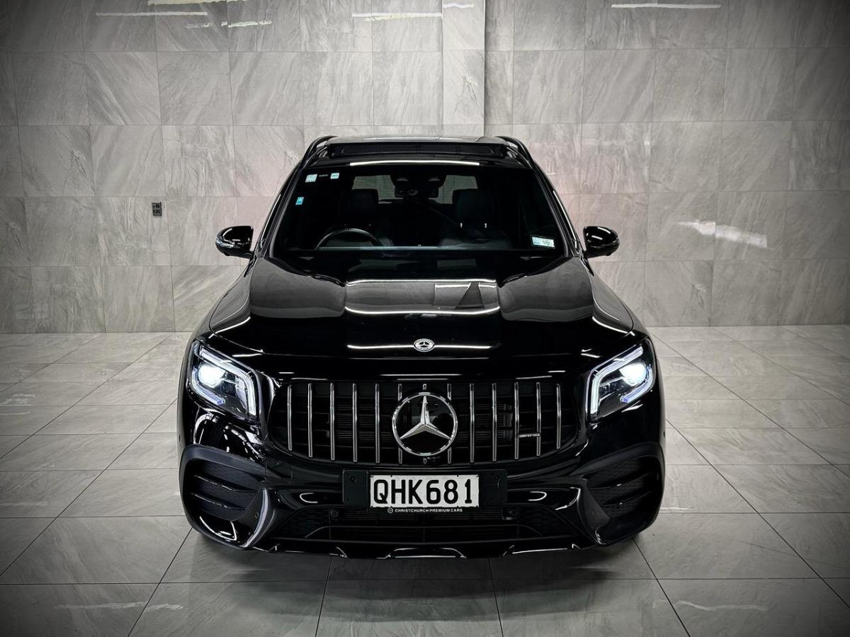 Mercedes-AMG GLB 35 black SUV — luxury group chauffeur South Island NZ