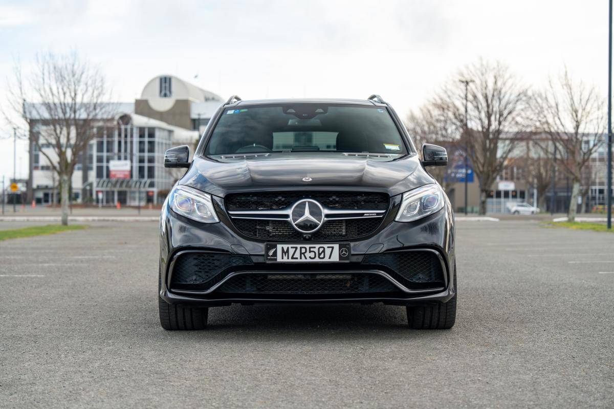 Mercedes-AMG GLE 63 S in obsidian black — Dream Drives chauffeured touring vehicle
