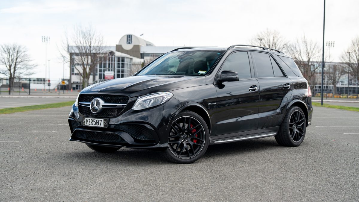 Mercedes-AMG GLE 63 S black — airport transfer Christchurch NZ